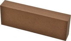 Norton - 6" Long x 2" Wide x 1" Thick, Aluminum Oxide Sharpening Stone - Rectangle, Medium Grade - Exact Tooling