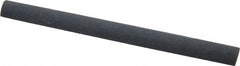 Value Collection - Half Round, Silicon Carbide, Toolroom Finishing Stick - 4" Long x 3/8" Wide, Medium Grade - Exact Tooling