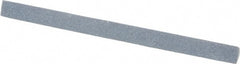 Value Collection - Three Square, Silicon Carbide, Toolroom Finishing Stick - 4" Long x 1/4" Wide, Fine Grade - Exact Tooling