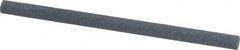 Value Collection - Round, Silicon Carbide, Toolroom Finishing Stick - 4" Long x 1/4" Wide, Fine Grade - Exact Tooling