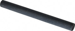 Value Collection - Round, Silicon Carbide, Toolroom Finishing Stick - 4" Long x 3/8" Wide, Medium Grade - Exact Tooling