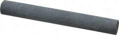 Value Collection - Round, Silicon Carbide, Toolroom Finishing Stick - 4" Long x 1/2" Wide, Medium Grade - Exact Tooling