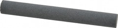 Value Collection - Round, Silicon Carbide, Toolroom Finishing Stick - 4" Long x 1/2" Wide, Fine Grade - Exact Tooling