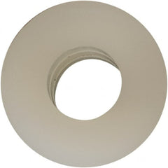 Made in USA - #8 Screw, Grade 6/6 Nylon Standard Flat Washer - 4.34mm ID x 3/8" OD, 3.18mm Thick - Exact Tooling