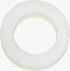 Made in USA - 5/16" Screw, Grade 6/6 Nylon Standard Flat Washer - 8.05mm ID x 1/2" OD, 2.36mm Thick - Exact Tooling