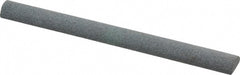 Value Collection - Half Round, Aluminum Oxide, Toolroom Finishing Stick - 4" Long x 3/8" Wide, Coarse Grade - Exact Tooling