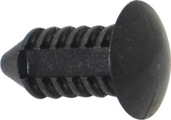 Made in USA - 3/16" Hole Diam, Ratchet Shank, Nylon Panel Rivet - Exact Tooling