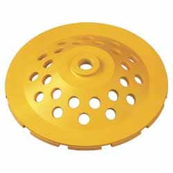 DeWALT - 7" Diam, Surface Grinding Wheel - Diamond, 8,600 Max RPM - Exact Tooling