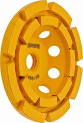 DeWALT - 4" Diam, Surface Grinding Wheel - Diamond, 15,000 Max RPM - Exact Tooling