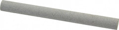 Value Collection - Round, Aluminum Oxide, Toolroom Finishing Stick - 4" Long x 3/8" Wide, Medium Grade - Exact Tooling