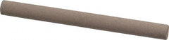 Value Collection - Round, Aluminum Oxide, Toolroom Finishing Stick - 4" Long x 3/8" Wide, Fine Grade - Exact Tooling