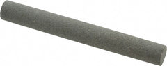 Value Collection - Round, Aluminum Oxide, Toolroom Finishing Stick - 4" Long x 1/2" Wide, Medium Grade - Exact Tooling