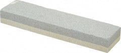 Value Collection - 8" Long x 2" Wide x 1" Thick, Aluminum Oxide Sharpening Stone - Rectangle, 120/240 Grit, Fine, Very Fine Grade - Exact Tooling