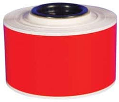 NMC - 984" Long, Red Vinyl Tape - For UDO LP400 Label Printer - Exact Tooling