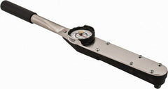 Proto - 1/2" Drive Dial Torque Wrench - 250 Ft/Lb Torque, 21-1/2" OAL, 5 Ft/Lb Graduation, Fixed Head - Exact Tooling