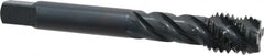 OSG - 5/8-11 UNC 4 Flute 2B Modified Bottoming Spiral Flute Tap - Vanadium High Speed Steel, Oxide Finish, 110mm OAL, Right Hand Flute, Right Hand Thread - Exact Tooling