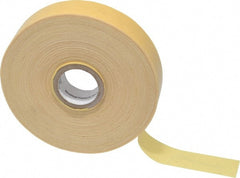 3M - 3/4" x 110', Yellow Cotton Cloth Electrical Tape - Series 2520, 8 mil Thick, 800 V/mil Dielectric Strength, 50 Lb./Inch Tensile Strength - Exact Tooling
