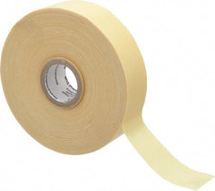 3M - 1" x 110', Yellow Cotton Cloth Electrical Tape - Series 2520, 8 mil Thick, 800 V/mil Dielectric Strength, 50 Lb./Inch Tensile Strength - Exact Tooling