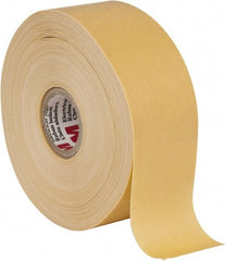 3M - 1-1/2" x 110', Yellow Cotton Cloth Electrical Tape - Series 2520, 8 mil Thick, 800 V/mil Dielectric Strength, 50 Lb./Inch Tensile Strength - Exact Tooling