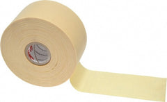 3M - 2" x 110', Yellow Cotton Cloth Electrical Tape - Series 2520, 8 mil Thick, 800 V/mil Dielectric Strength, 50 Lb./Inch Tensile Strength - Exact Tooling