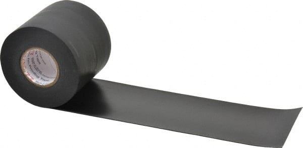 3M - 3" x 20', Black Rubber Electrical Tape - Series 77, 30 mil Thick - Exact Tooling