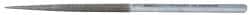 Strauss - 8-1/2" OAL Coarse Square Needle Diamond File - 1/4" Wide x 1/4" Thick, 4-3/8 LOC, 181 Grit - Exact Tooling