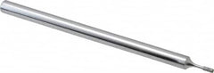 Strauss - Diamond (Abrasive) Grinding Pin - 1/8" Shank Diam x 2" Shank Length, (170 Mesh Grit) - Exact Tooling