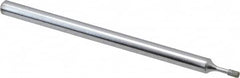 Strauss - Diamond (Abrasive) Grinding Pin - 1/8" Shank Diam x 2" Shank Length, (170 Mesh Grit) - Exact Tooling