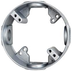 Cooper Crouse-Hinds - Electrical Outlet Box Aluminum Weatherproof Outlet Box Extension - Includes (2) Mounting Screw, (4) Closure Plugs, Gasket, Grounding Screw - Exact Tooling