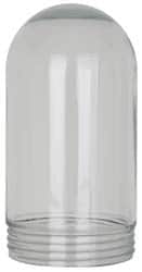 Cooper Crouse-Hinds - Clear Lens, Heat Resistant, Glass Fixture Globe - Clear (Color), UL 514A & UL Listed 1598 - Exact Tooling