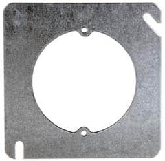 Cooper Crouse-Hinds - Electrical Outlet Box Steel Square Cover - Exact Tooling