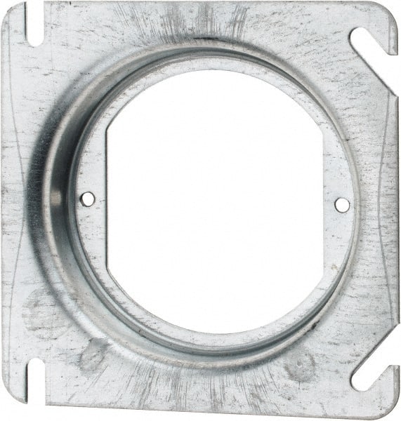 Cooper Crouse-Hinds - Electrical Outlet Box Steel Square Cover - Exact Tooling