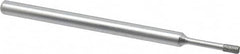 Strauss - 1/8" Head Thickness Diamond (Abrasive) Grinding Pin - 1/8" Shank Diam x 2" Shank Length, (170 Mesh Grit) - Exact Tooling