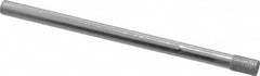 Strauss - 1/8" Head Diam x 0.197" Head Thickness Diamond (Abrasive) Grinding Pin - 1/8" Shank Diam x 2" Shank Length, (170 Mesh Grit) - Exact Tooling
