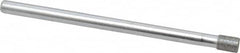 Strauss - 0.14" Head Diam x 0.197" Head Thickness Diamond (Abrasive) Grinding Pin - 1/8" Shank Diam x 2" Shank Length, (170 Mesh Grit) - Exact Tooling