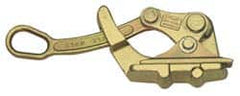 Little Mule - Double Eye, Standard Grip, Steel Wire Pulling Grip - 0.7 to 1-1/4" Cable Diam - Exact Tooling