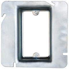 Cooper Crouse-Hinds - Electrical Outlet Box Steel Square Cover - Exact Tooling
