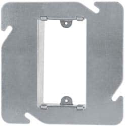 Cooper Crouse-Hinds - Electrical Outlet Box Steel Square Cover - Exact Tooling