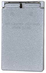 Cooper Crouse-Hinds - Electrical Outlet Box Aluminum Weatherproof Cover - Includes Gasket - Exact Tooling