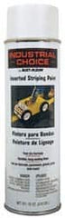 Rust-Oleum - 18 fl oz White Striping Paint - 150' Coverage at 4" Wide, Solvent-Based Formula - Exact Tooling