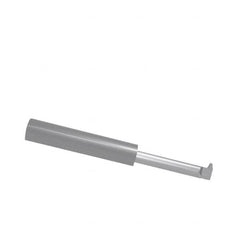 Accupro - 1-1/4" Cutting Depth, 10 to 32 TPI, 0.32" Diam, Internal Thread, Solid Carbide, Single Point Threading Tool - Bright Finish, 2-1/2" OAL, 3/8" Shank Diam, 0.075" Projection from Edge, 60° Profile Angle - Exact Tooling