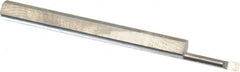 Accupro - 0.06" Min Bore Diam, 0.3" Max Bore Depth, 1/8 Shank Diam, Boring Bar - Right Hand Cut, Solid Carbide, Bright Finish - Exact Tooling