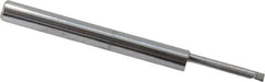 Accupro - 0.06" Min Bore Diam, 0.4" Max Bore Depth, 1/8 Shank Diam, Boring Bar - Right Hand Cut, Solid Carbide, Bright Finish - Exact Tooling