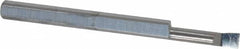 Accupro - 0.1" Min Bore Diam, 0.4" Max Bore Depth, 1/8 Shank Diam, Boring Bar - Right Hand Cut, Solid Carbide, Bright Finish - Exact Tooling