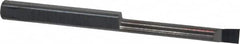 Accupro - 0.1" Min Bore Diam, 0.7" Max Bore Depth, 1/8 Shank Diam, Boring Bar - Right Hand Cut, Solid Carbide, Bright Finish - Exact Tooling