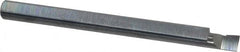 Accupro - 0.11" Min Bore Diam, 0.15" Max Bore Depth, 1/8 Shank Diam, Boring Bar - Right Hand Cut, Solid Carbide, Bright Finish - Exact Tooling