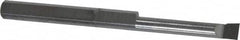 Accupro - 0.11" Min Bore Diam, 0.6" Max Bore Depth, 1/8 Shank Diam, Boring Bar - Right Hand Cut, Solid Carbide, Bright Finish - Exact Tooling