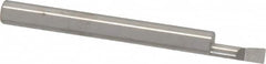 Accupro - 0.12" Min Bore Diam, 0.35" Max Bore Depth, 3/16 Shank Diam, Boring Bar - Right Hand Cut, Solid Carbide, Bright Finish - Exact Tooling