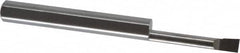 Accupro - 0.12" Min Bore Diam, 0.7" Max Bore Depth, 3/16 Shank Diam, Boring Bar - Right Hand Cut, Solid Carbide, Bright Finish - Exact Tooling