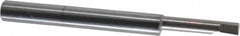 Accupro - 0.14" Min Bore Diam, 0.6" Max Bore Depth, 3/16 Shank Diam, Boring Bar - Right Hand Cut, Solid Carbide, Bright Finish - Exact Tooling
